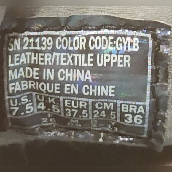 Skechers Women's Biker Relaxed Fit Gray & Blue Size 7.5 Shoes - Picture 12 of 13